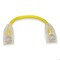 Add-On 6IN RJ-45 MALE TO RJ-45 MALE CAT6 STRAIGHT YELLOW SLIM UTP COPPER PVC ADD-0-5FSLCAT6-YW - alternate 7